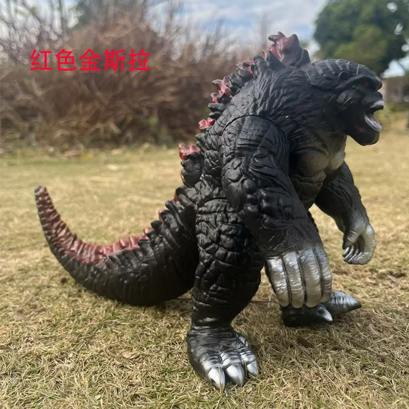 Anime Godzilla X Kong Nowe Imperium Nowe Figurki PVC Titan Godzilla Miękki Klej Potwór Lalka Model Ozdoby Zabawki Prezent