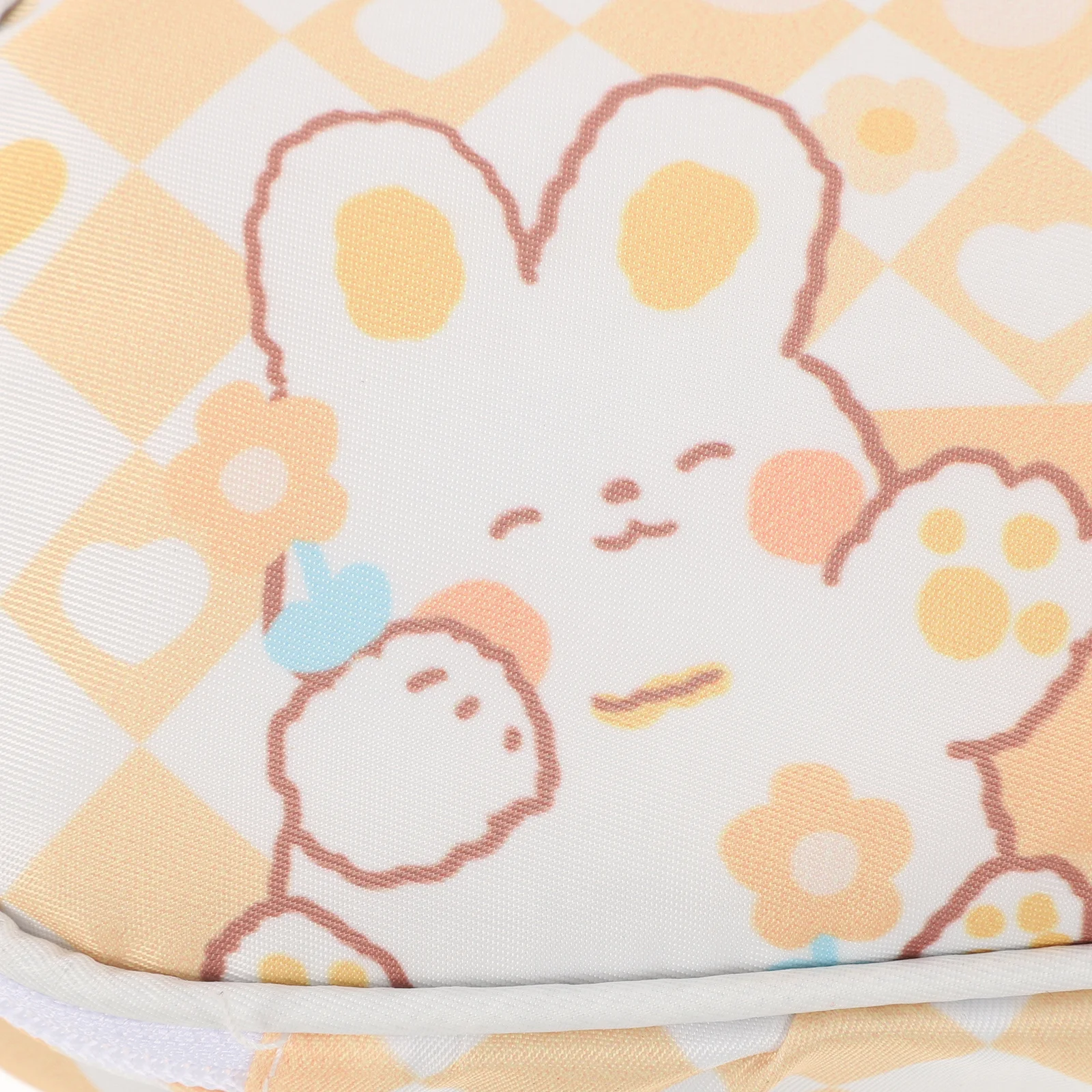 

Large Capacity Pencil Case Cute Checkerboard Pattern Pen Bag for Children Adults Writers Artists Convenient School Office Supply