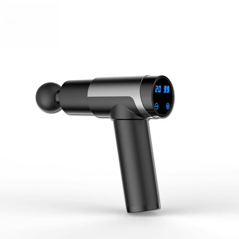 جديد 6-رئيس فرش السيارات العضلات مدلك بندقية الأنسجة العميقة أداة تدليك الجسم