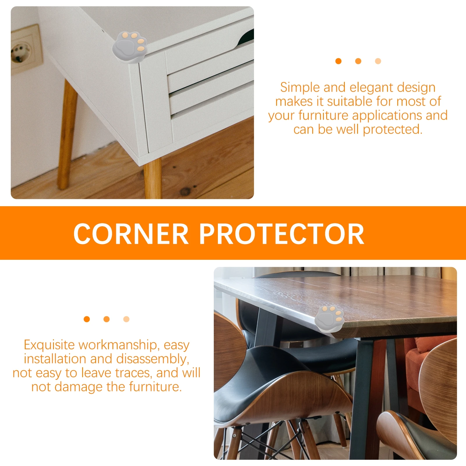 Рисунок 6 - силиконовые защитные ограждения для стола