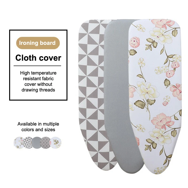 Ironing Board Cover Scorch Resistant Thicken Ironing Table Sleeve With Heat-resisting Cloth Pad Fabric Covering 120x38cm