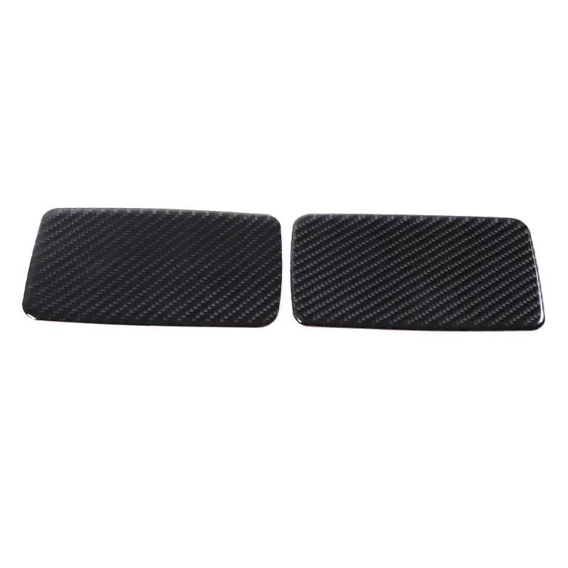 For Subaru Crosstrek 2023-2024 Soft Carbon Fiber Car Cosmetic Mirror Cover Plate Trim Sticker Car Accessories