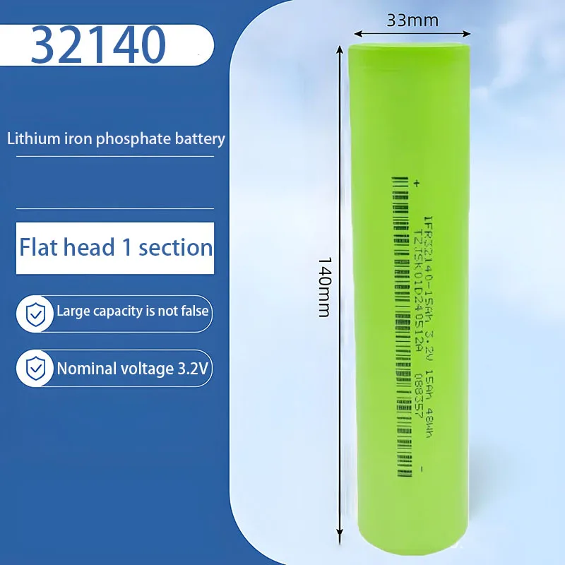 32140 3.2v 15ah 100% original nova bateria lifepo4, uso em motocicleta, ebike emotorcycle bateria scooter fonte de alimentação ao ar livre