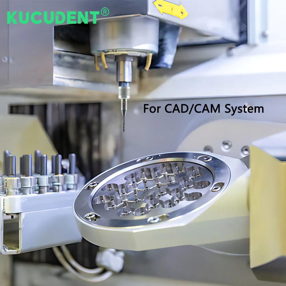 

Compatible Amann Girrbach Dental Milling Burs AL Fit Ti/CoCr Metal Crown Drills Cutter Tools 1.0/2.0mm for CAD/CAM Open System