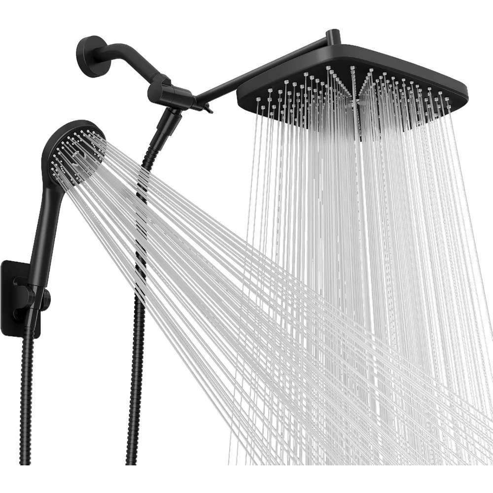 

Multi-Function High-Pressure Handheld Shower with 5 Settings and Extendable Arm for Enhanced Bathroom Experience
