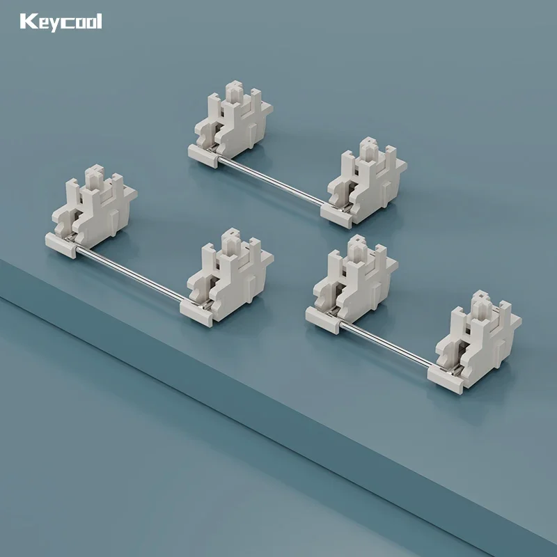 Pelat PCB Keycool Pelat Pemosisian Sakelar Satelit untuk Keyboard Mekanis Kustom Perjalanan Singkat Presisi Tinggi Pra-pelumas 6,25U