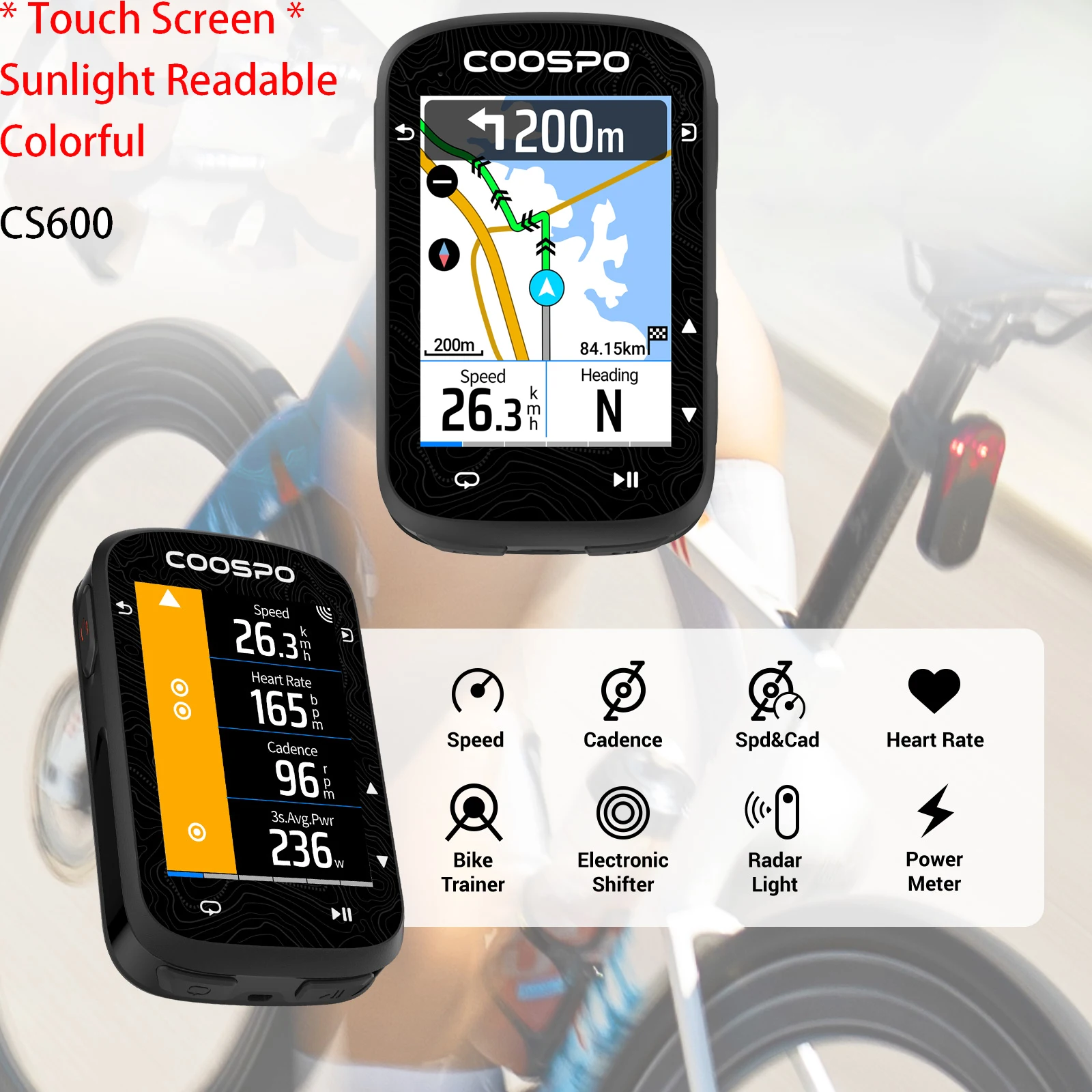 Coospo CS600 2.4In …