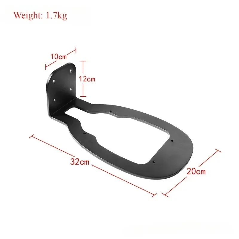 Metal Speaker Wall Bracket Speaker Wall Mounted Bracket Easy Install Space Saving For Bowers&Wilkins Formation Duo