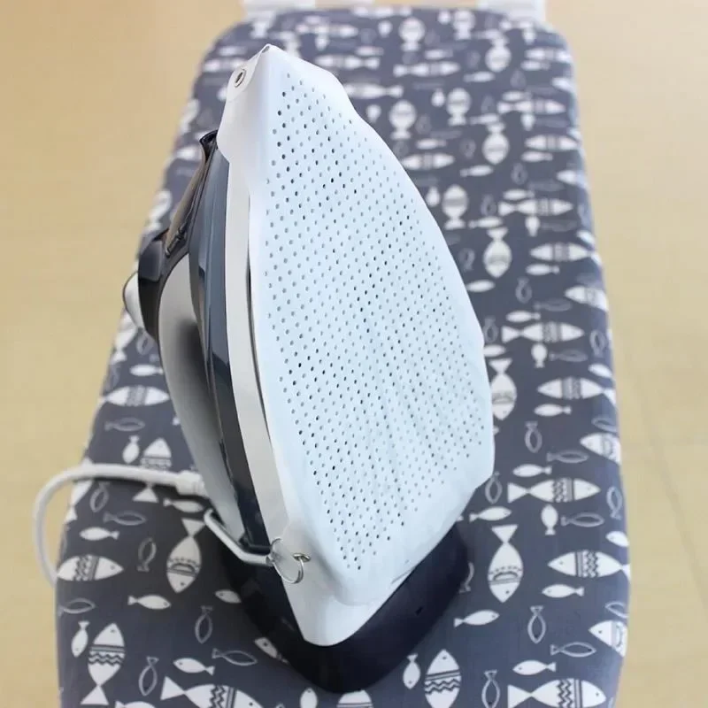 Portable Universal Iron Shoe Cover Durable Ironing Boards PTFE Heat Resistance Cloth Protector Iron Soleplate Accessories