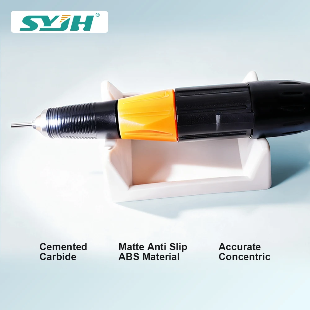 50000RPM/60000RPM Electric Dental Brushless Polishing Machine Handle Micromotor Nail Polishing and Finishing Equipment Lab Tool