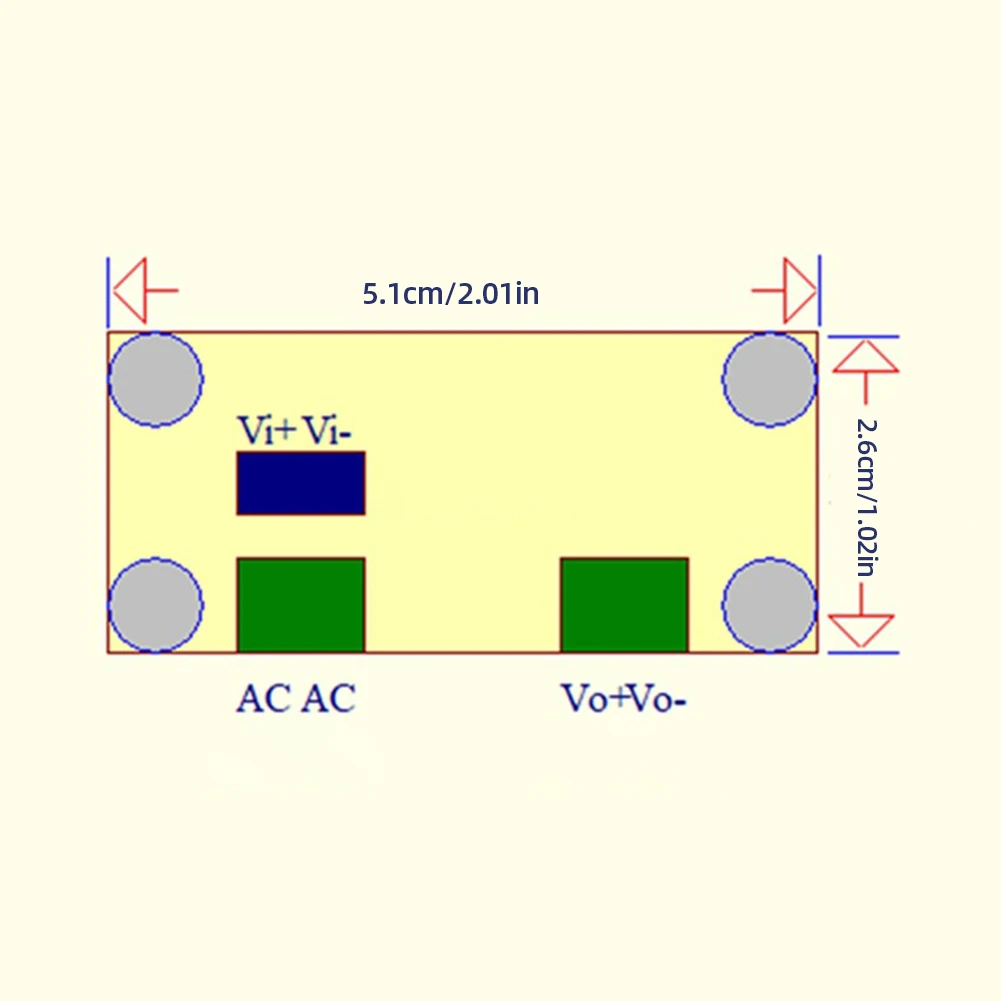 AC/DC To DC Step-Down Power Supply LM2596HV Power Module Adjustable AC 5V-30V DC 5V-50V Voltage Regulator Chip DIY Accessories