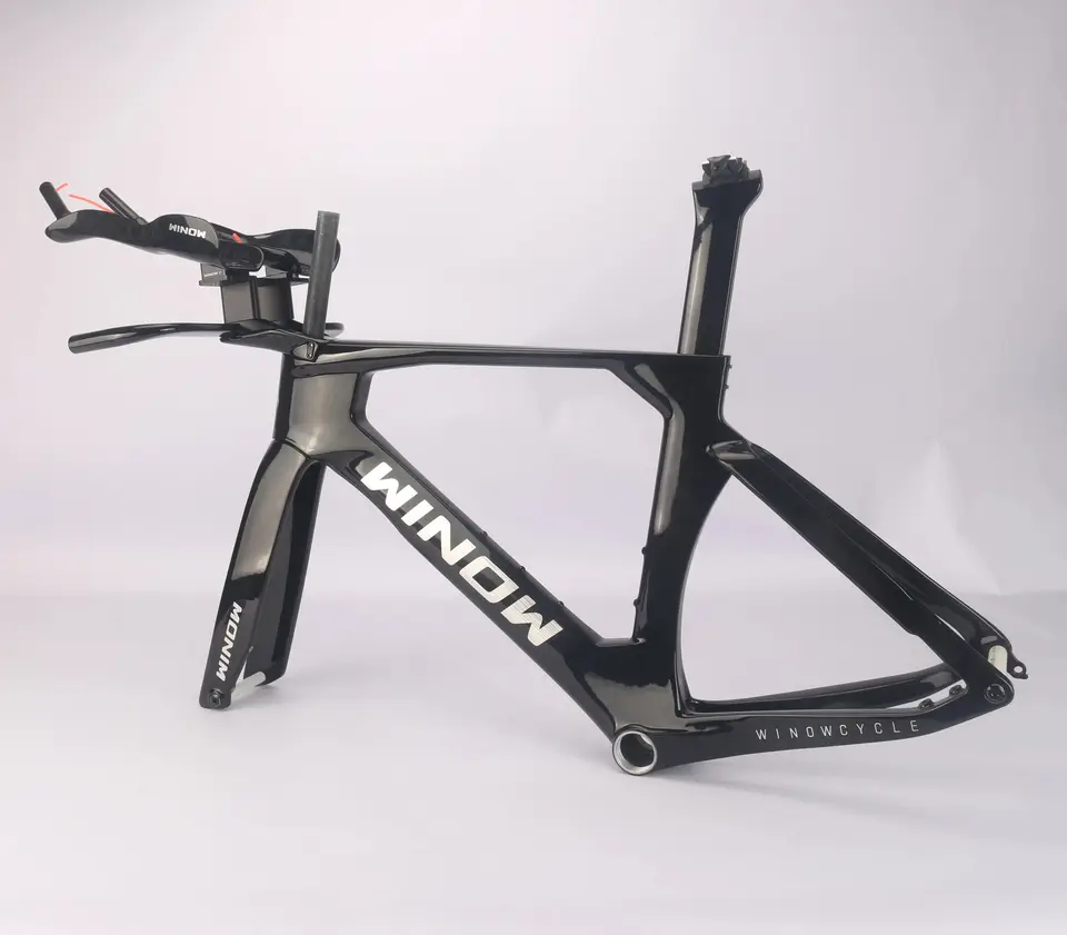 Winow Cycle New T1000 Carbon TT Bike Frame Aero Triathlon Bike