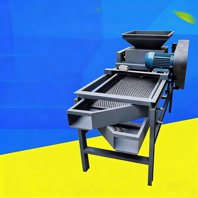 Commercial Automatic Walnut Cracking Machine Nuts Pecan Almond Cracker Sheller Shelling Machine Nut Crushing Machine Customized