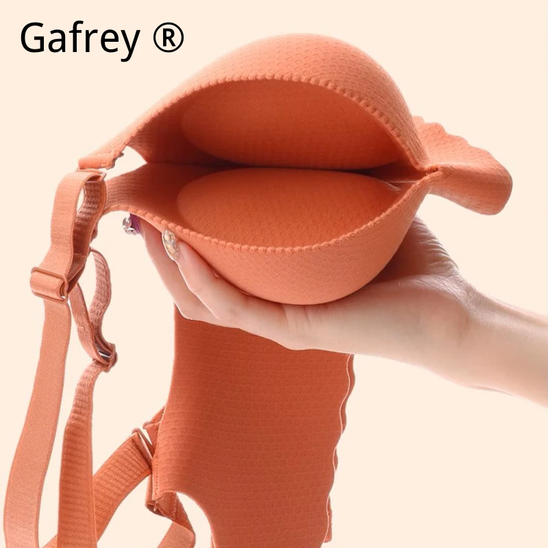 

2025 Новый бюстгальтер с мягкой подкладкой толщиной 8 см для девочек, небольшой бюст, толстый бюстгальтер с двумя чашками, экстремальный двойной бюстгальтер пуш-ап, беспроводной регулируемый бюстгальтер