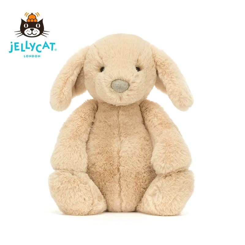 

Плюшевая игрушка-щенок Jellycat Bashful Luxe Orlando, очень мягкая, милая, застенчивая, плюшевая кукла-обнимашка, очаровательный подарок для детей и взрослых