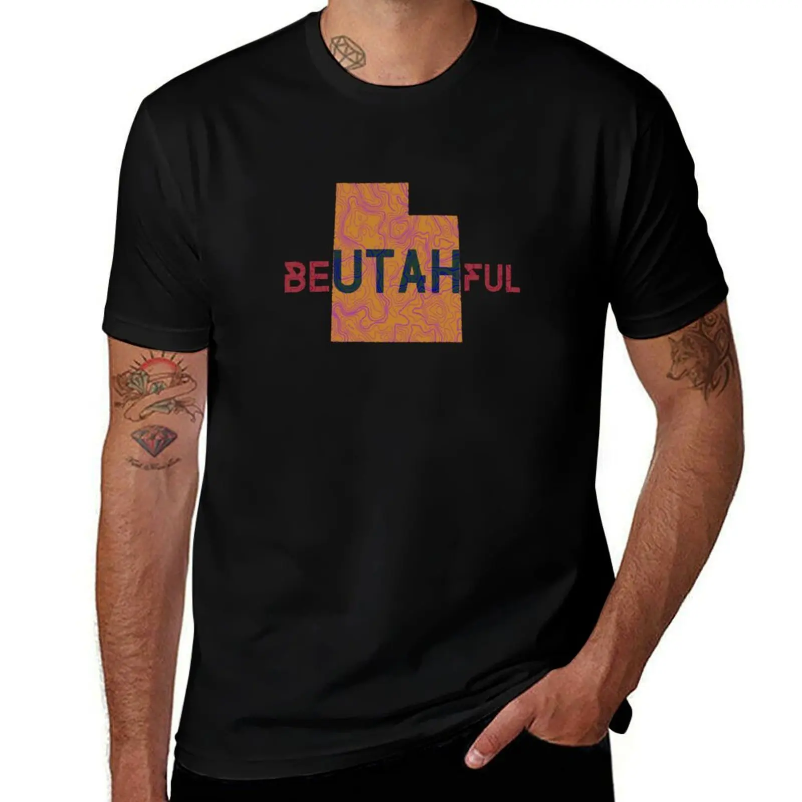 

BeUTAHful T-Shirt Casual Fashion Print Tee Top