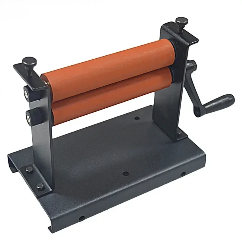 

15cm rubber roller length laminating machine 1 manual cold rolling laminating machine QH-L6 cold heading machine