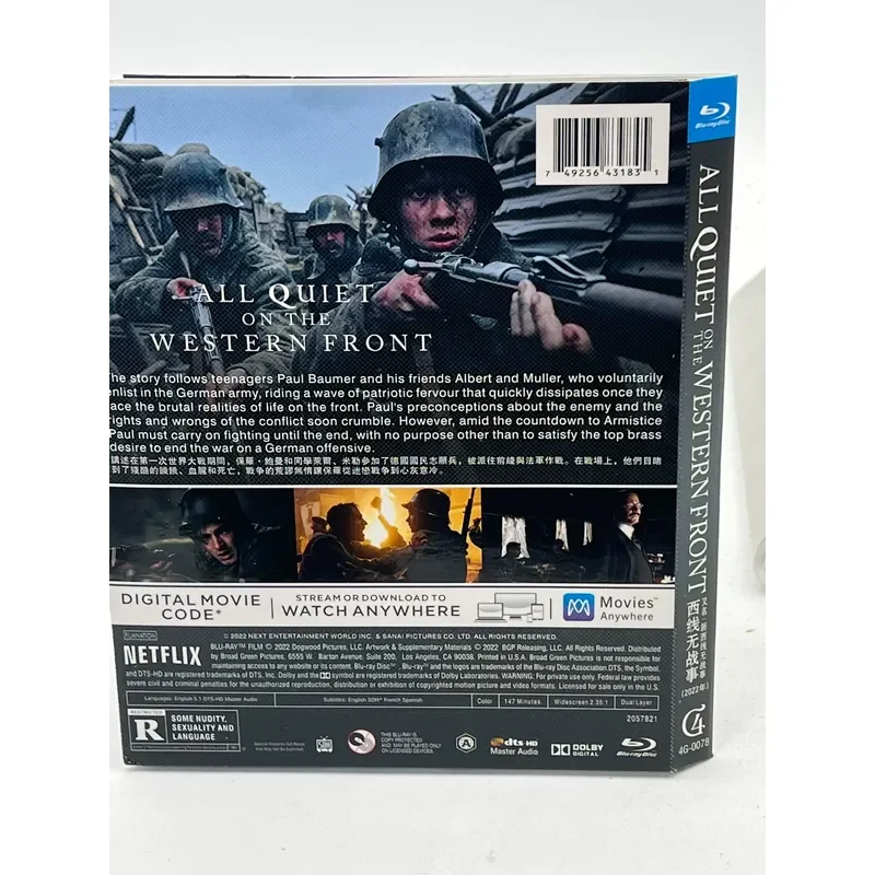 No War on the Western Front also known as No War on the New Western Front 2022 US latest release