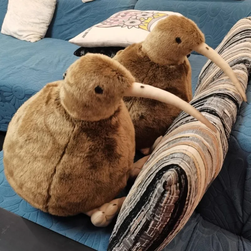 12/28 سنتيمتر جديد محاكاة براون الكيوي ألعاب من القطيفة لينة محشوة دمية على شكل حيوان نابض بالحياة الطيور اللعب الكيوي وسادة هدية عيد ميلاد #5