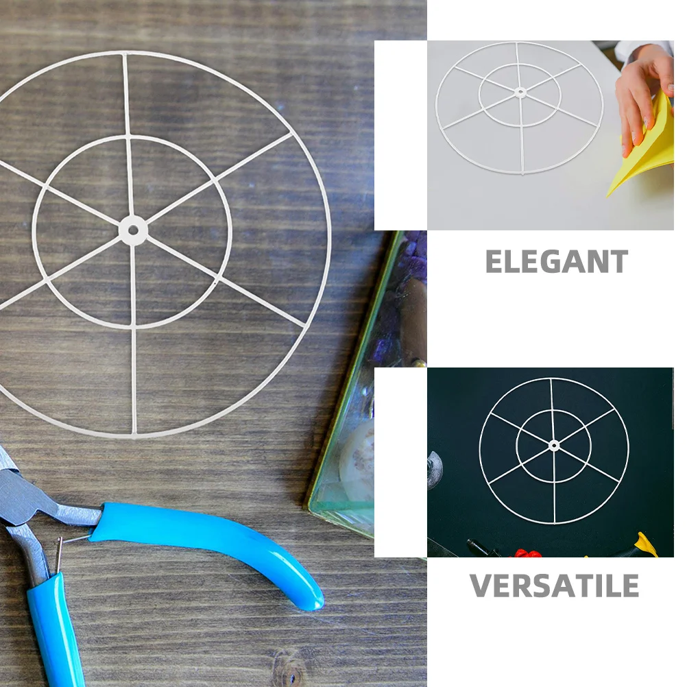 2Pcs Metal Hoop Frame for Wedding Decorations Iron Material Easy Installation Versatile Design for Parties Events