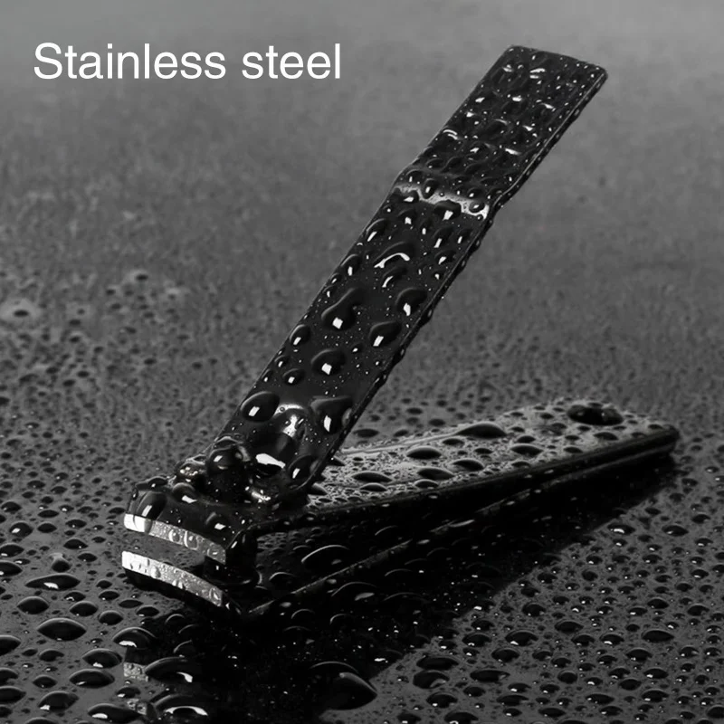 1/2/3Pcs Schwarz Nagel Clippers Edelstahl Nagel Cutter Dicke Schere Zange Zehennagel Fingernagel Professionelle maniküre Trimmer