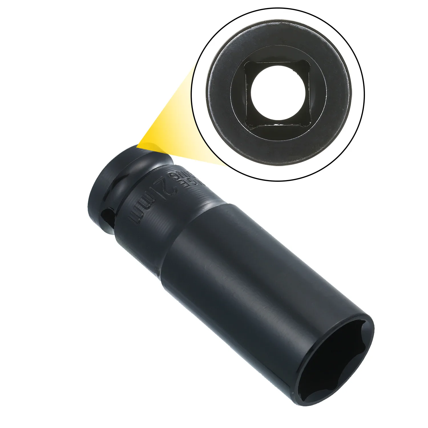 Imagem -04 - Chave de Impacto 1024 mm Deep Socket Conjunto Hexagon 78 mm Comprimento Oficina Mecânica Ferramenta Hexs Aço Carbono Alto Chave Elétrica 1