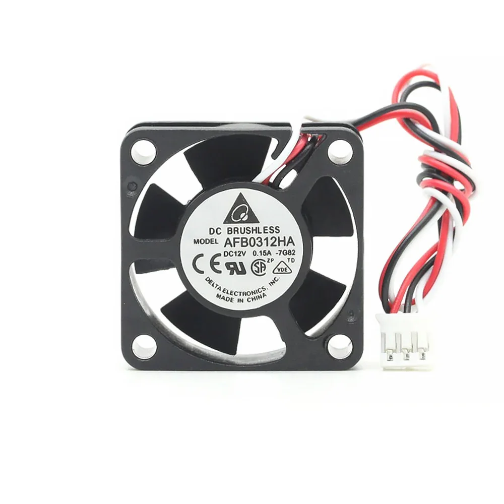 New Delta AFB0312HA 3010 30mm 3cm 12V 0.15A Silent Fan Notebook Fan CPU Cooler Fan Cooling Fan 2/3Wire