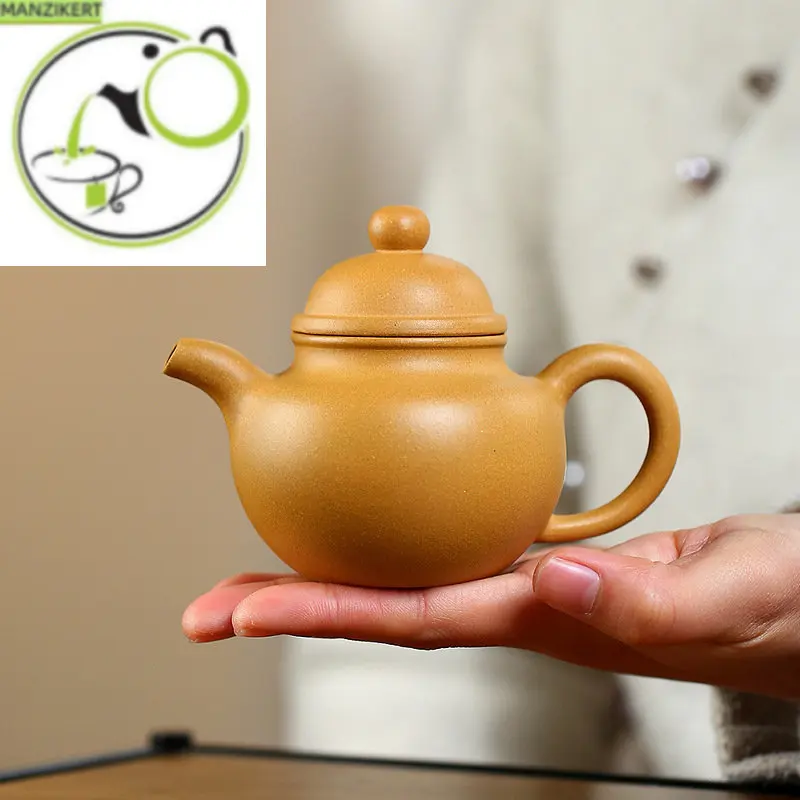 

Classic Yixing Purple Clay Teapot Home Filter Beauty Tea Maker Handmade Raw Ore Section Mud Kettle Tea Set Accessories 250ml