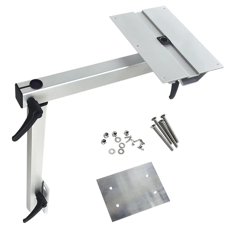 OEM RV Caravan RV Spare Parts Yacht Table Legs 360-degree Rotating Movable Disassembly Hidden RV Rotating Table Legs