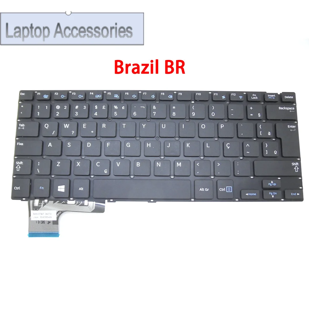 F Keyboard For Samsung NP915S3G NP905S3G NP906S3G 915S3G 905S3G 906S3G English US Brazil BR Swiss SW French Arabic ARFR New