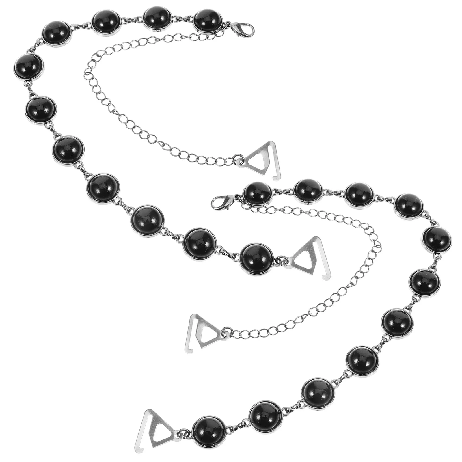 1 par de correas de hombro de perlas, accesorios decorativos para sujetador, diseño de Metal elegante, soporte antideslizante, regalo, traje de moda