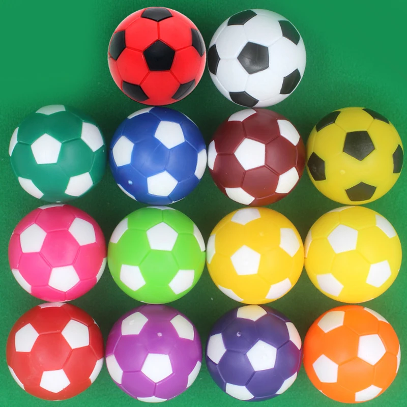 36mm Tabelle Fußball Ball Fussball Indoor Spiel Foosball Fußball Maschine Teile Kid Kind Puzzle Spielzeug