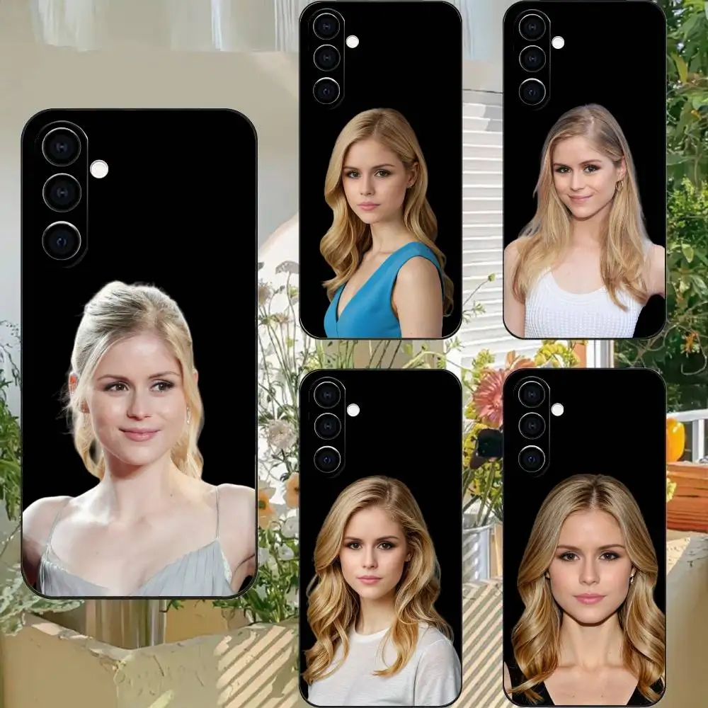 Erin Moriarty Ultrathin TPU Printed Phone Case for Samsung Galaxy A73/A72/A71/A53/A52/A51/A22/A91/A80