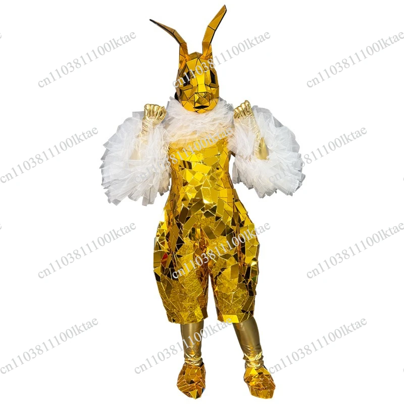 Amusement Park Parade Cartoon Rabbit Mirror Film Mirror Performance Suit