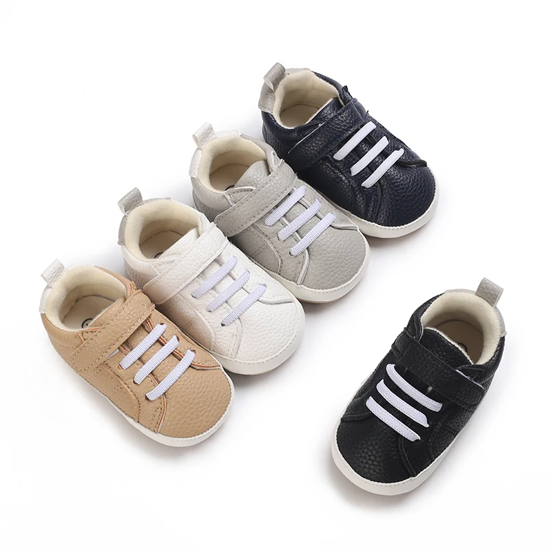 New Spring And Autumn Newborn Boys Anti Slip Walking Shoes Comfortable Flat Bottom Anti Slip Fashion Sports Shoes For Boys