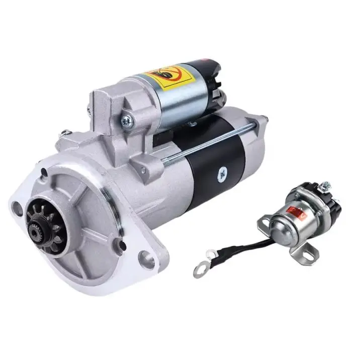 Starter Motor M8T87171 ForExcavator SK200 SK200-6 SK210LC E235SRLC E215 E160 EH215 E235SR Engine 4D34 6D34 Excavator Parts