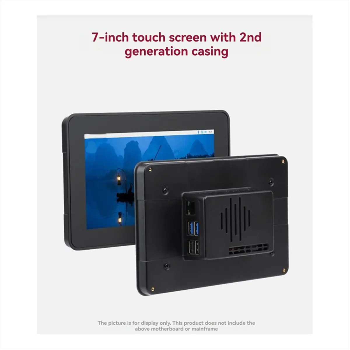B21B For 7inch Touch Display 2 Case Protective Cover for 5 and Multiple 7inch Screens