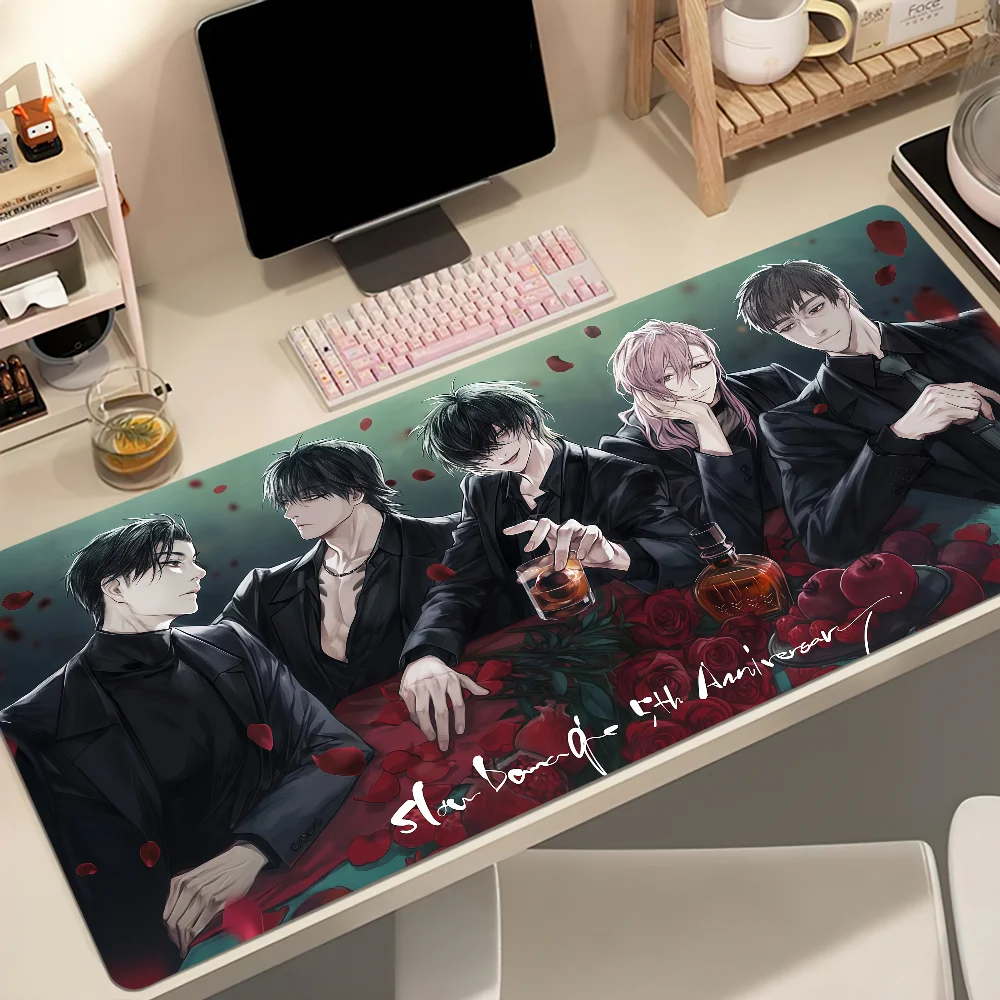 Game Slow D-Damage Towa Mouse Pad Large Non-slip Lockedge Desktop Computer Desk Mat Keyboard MousePad Office Gamer Student Gifts