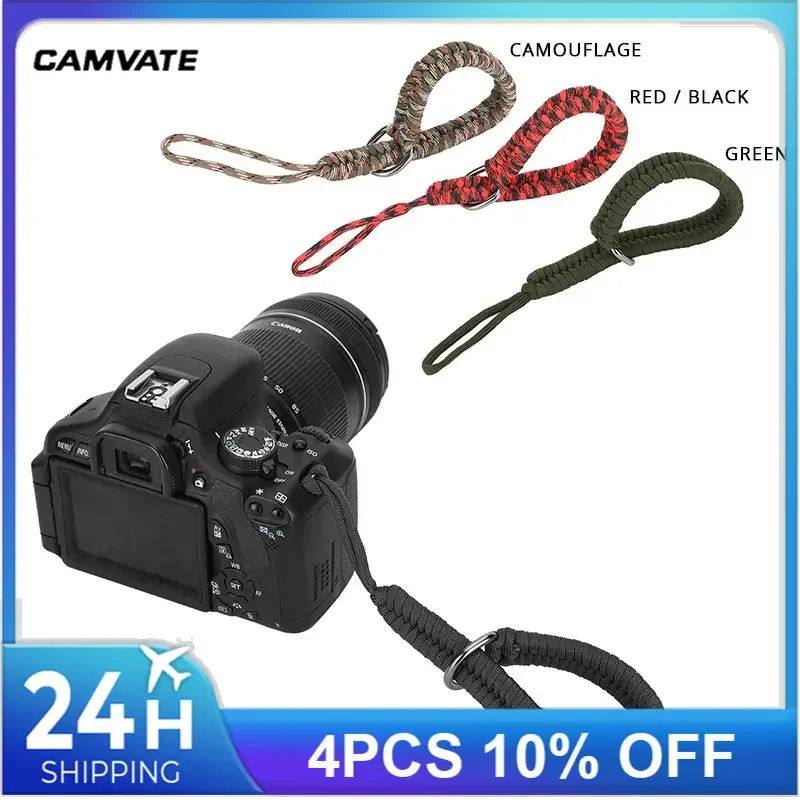 CAMVATE Camera Wrist Strap Hand-braided Paracord Strap 13.8