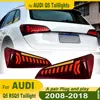 자동차 스타일링 테일 램프, 아우디 Q5 후미등 2008-2018 RSQ5 LED 후미등, 방향 지시등, 다이나믹 DRL 액세서리, 2 개 2