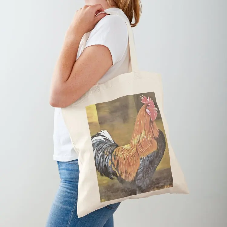 

Keeping Chickens Farmyard Rooster Art Tote Bag Shopper handbag Cloth bag great bag shopper women canvas