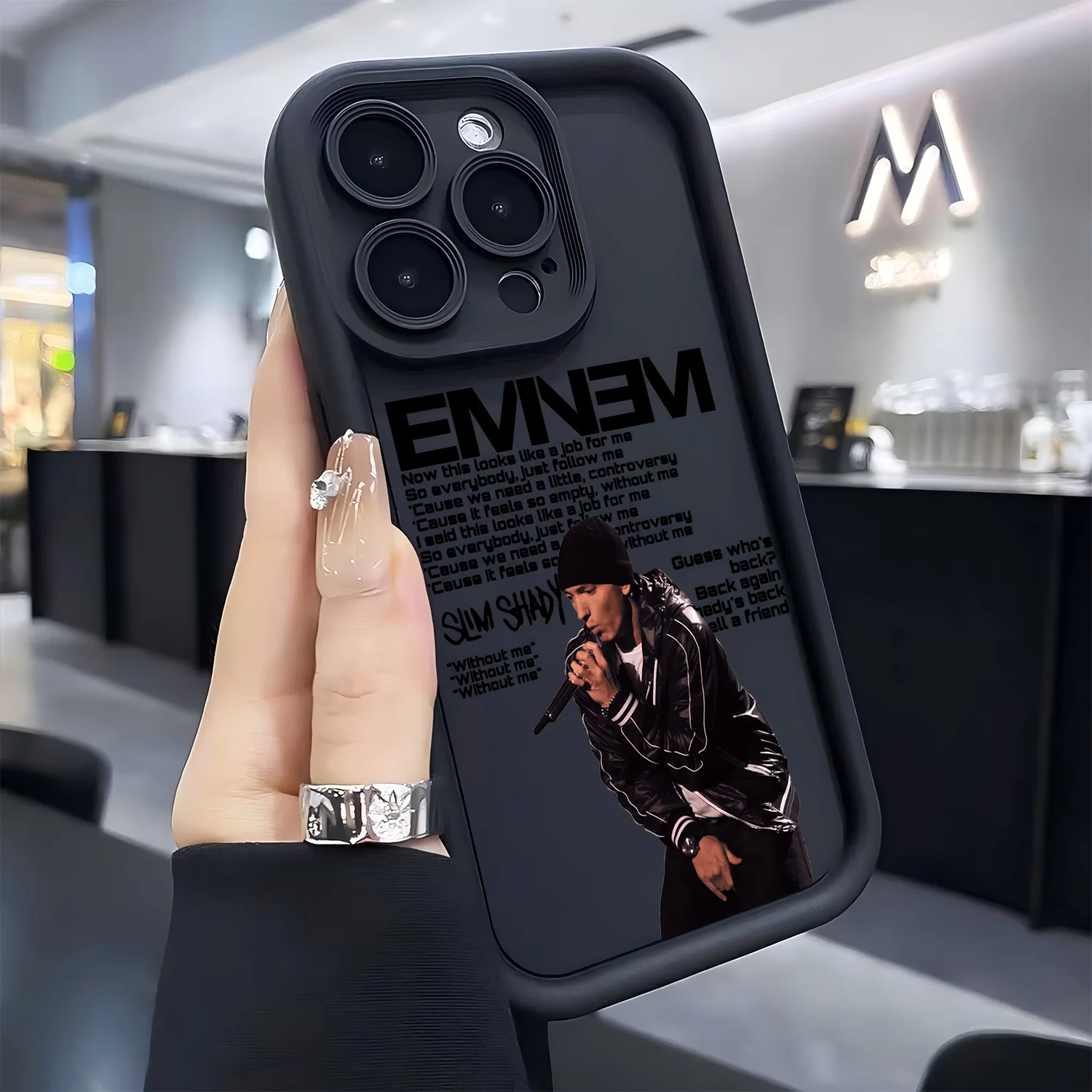 Cool Rapper E-Eminems Hot Phone Case for iPhone 18 17e 17 16e 16 15 14 13 12 11 Air Pro Max Mini Plus Soft TPU Back Cover