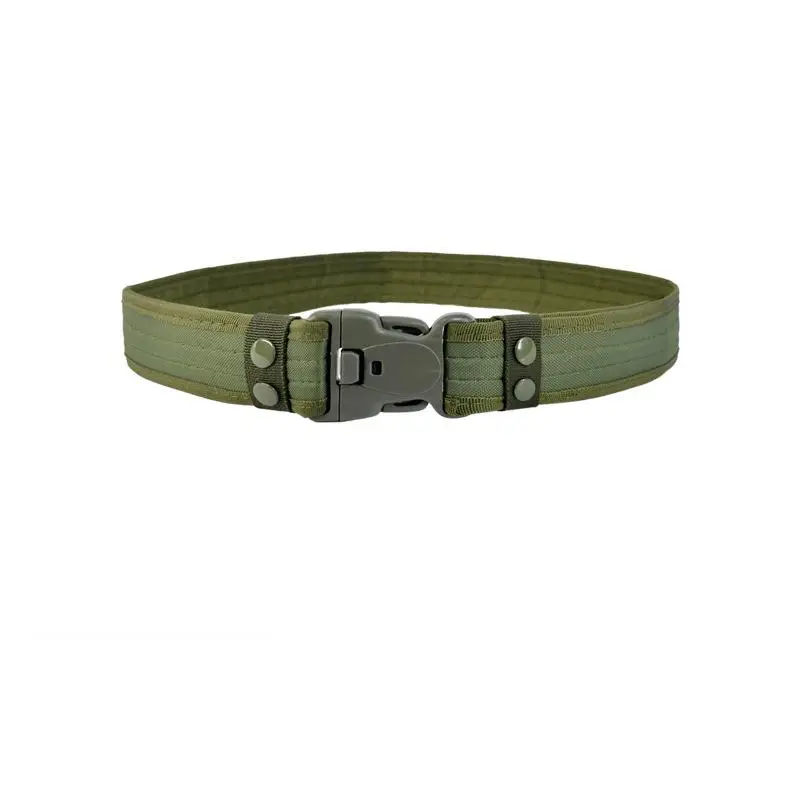 CamSolomon-Ceinture militaire Oxford DulBelt pour l'extérieur, grill, canadisme, nylon, taille large, sport, travail, environnement en toile