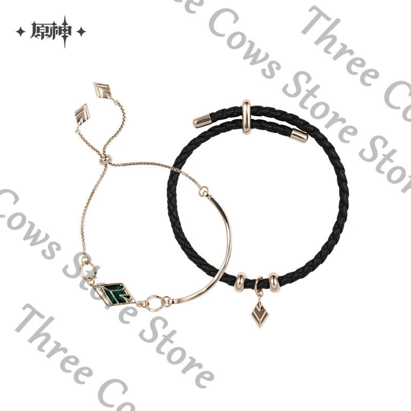 

Официальный аниме Alhaitham Genshin Impact, аксессуар для косплея, ожерелье, орнамент, браслеты с героями мультфильмов Ambitus, браслет-цепочка, подарок-талисман