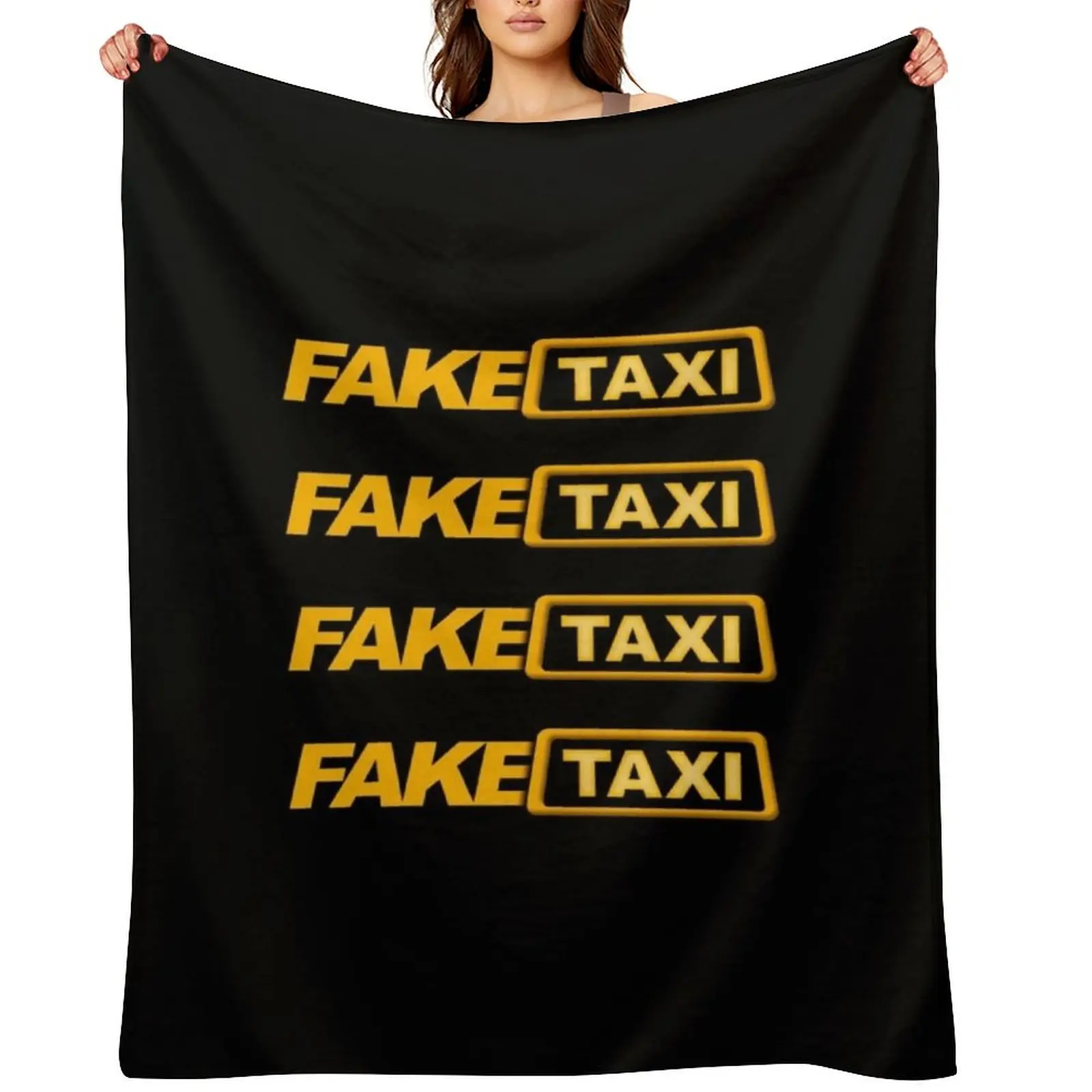 

Fake-Taxi-Pack Throw Blanket sofa bed Decoratives decorative Hair Blankets