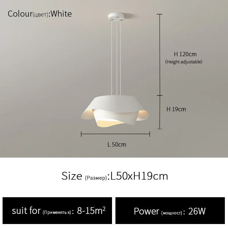 Plafonnier au design nordique créatif moderne et simple, luminaire décoratif d'intérieur, idéal pour une chambre à coucher, un restaurant ou une chambre à coucher