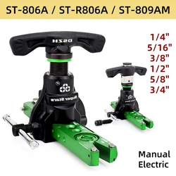 ST-809AM ST-R806A Air-conditioning Copper Pipe Maintenance Eccentric Tube Tool Ratchet Flashlight Dual-purpose Expander