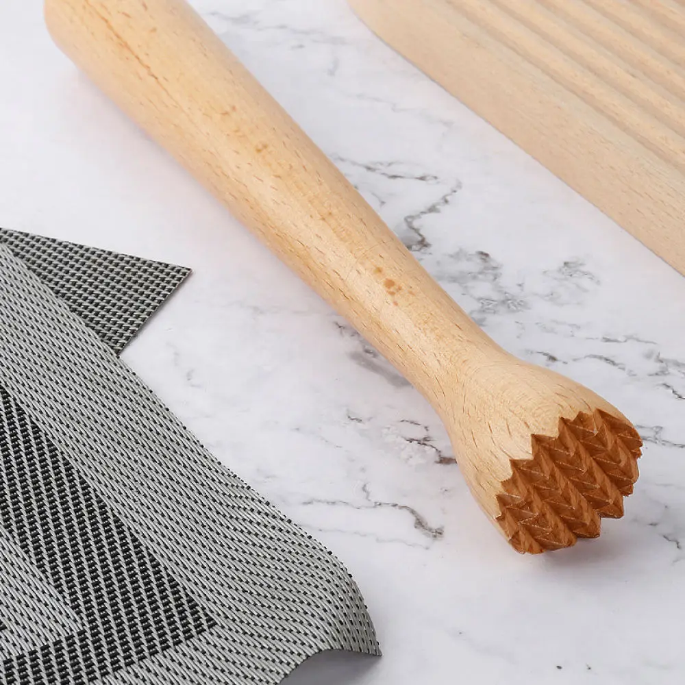 Handy Beech Wood Muddler Fruit Crusher Stirrer Lemon Squeezer Manual Cocktail Tool For Home Bar Kitchen Beverage Maker