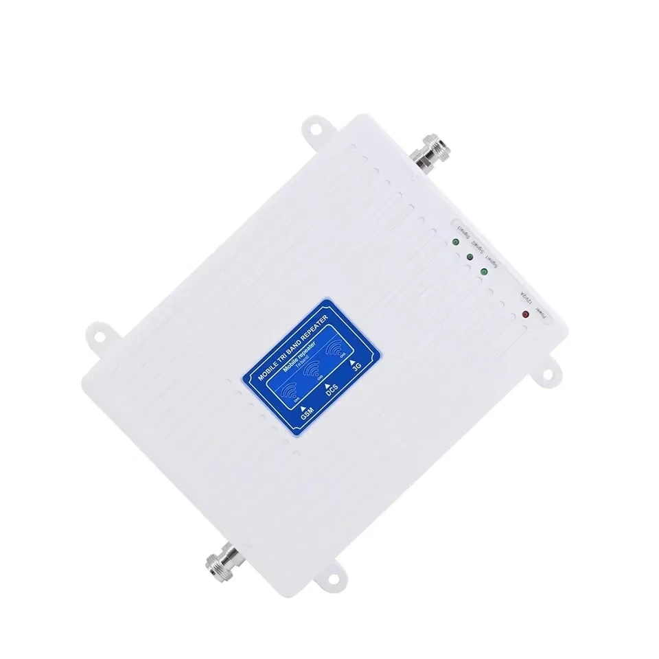 Three Networks 4G/5G Mobile Phone Amplifier (900/1800/2600MHz) Signal Enhancement Transmitter