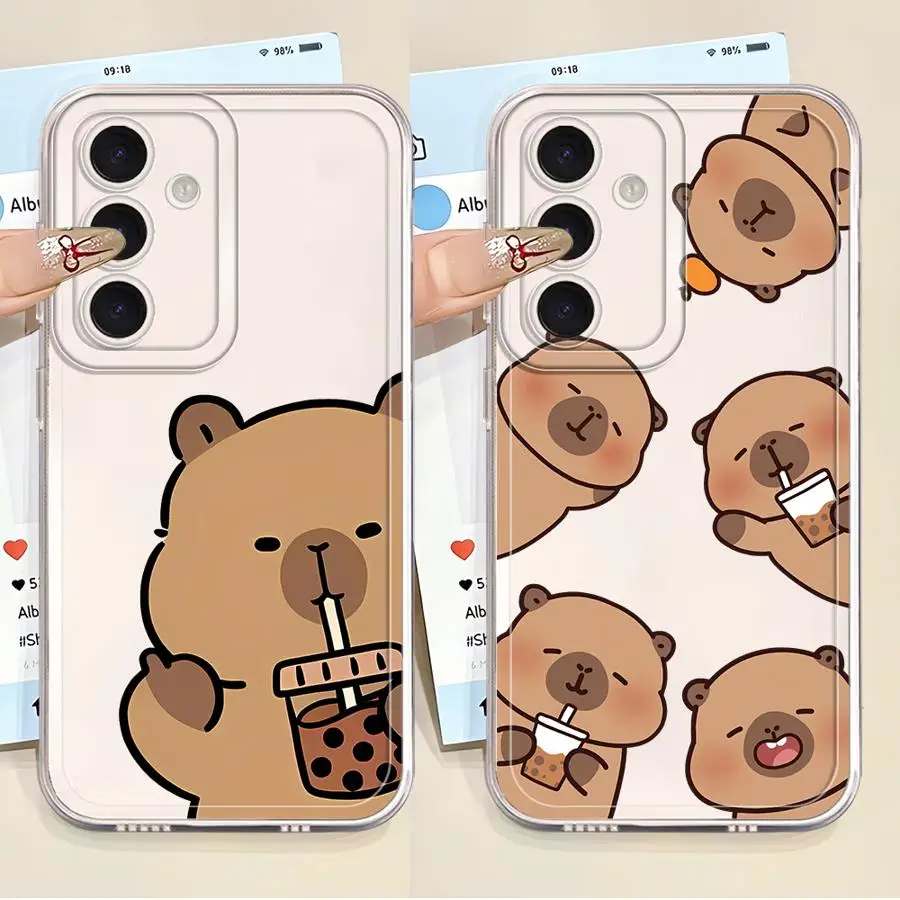 Funny Cartoon Capyb…